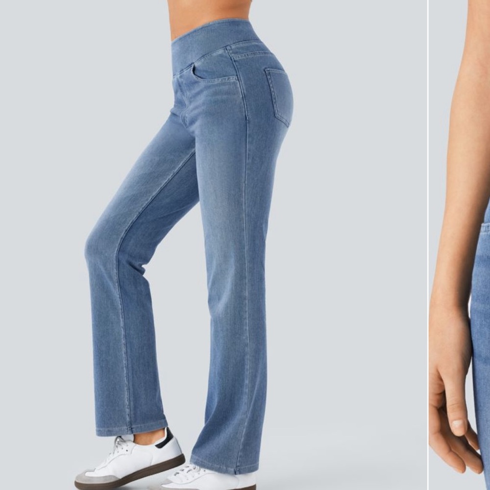 HALARA High Rise Blue Women's Jeans